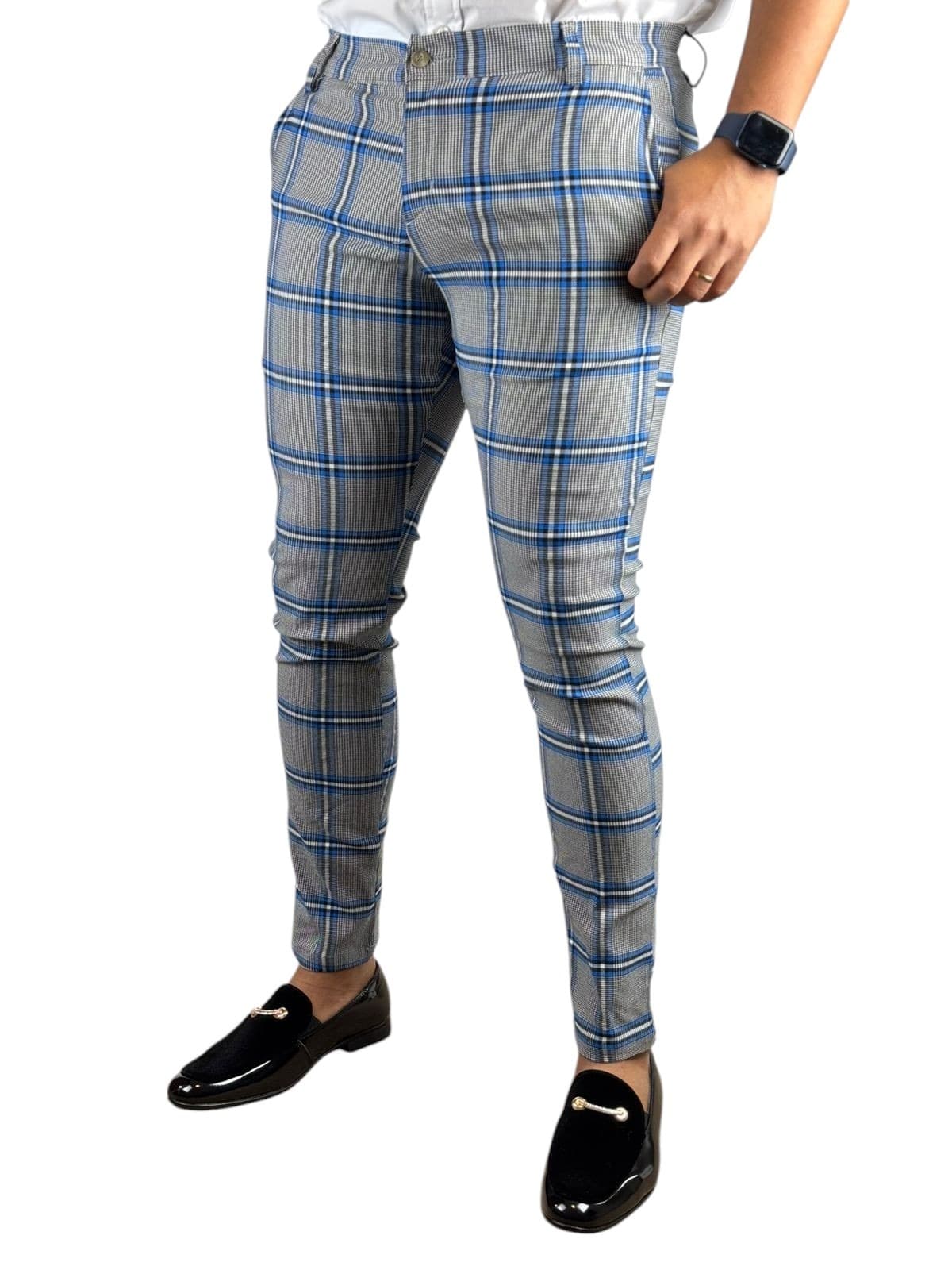 pantalon de cuadros one